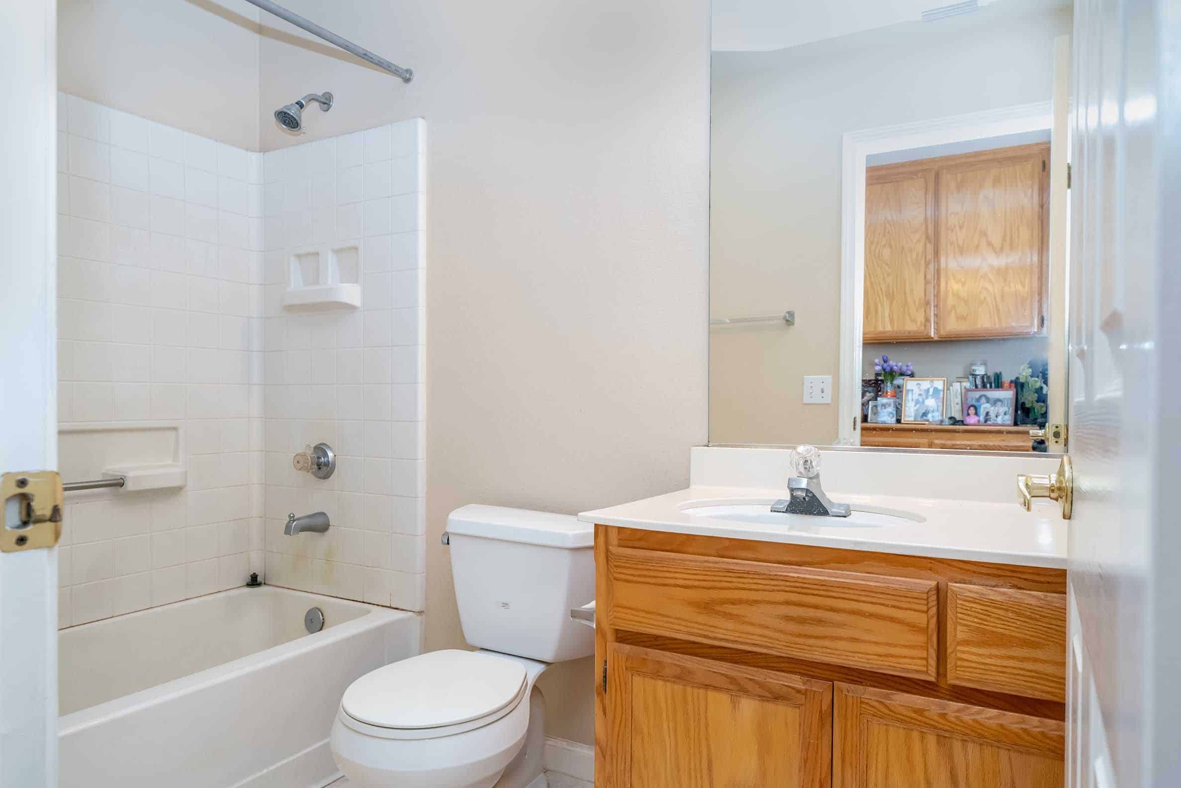 Bathroom Before Remodeling by Luxehome Construction Inc in Elk Grove, CA 95624