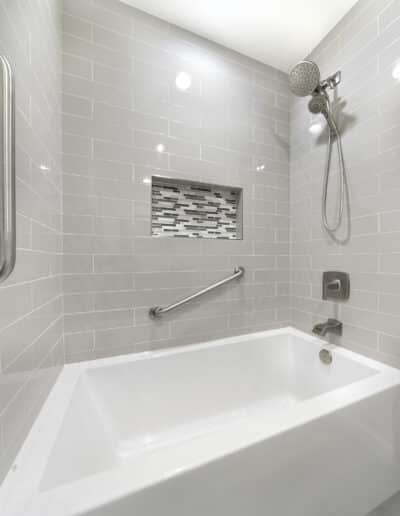 Elk Grove bathroom remodeling project completed by Luxehome Construction