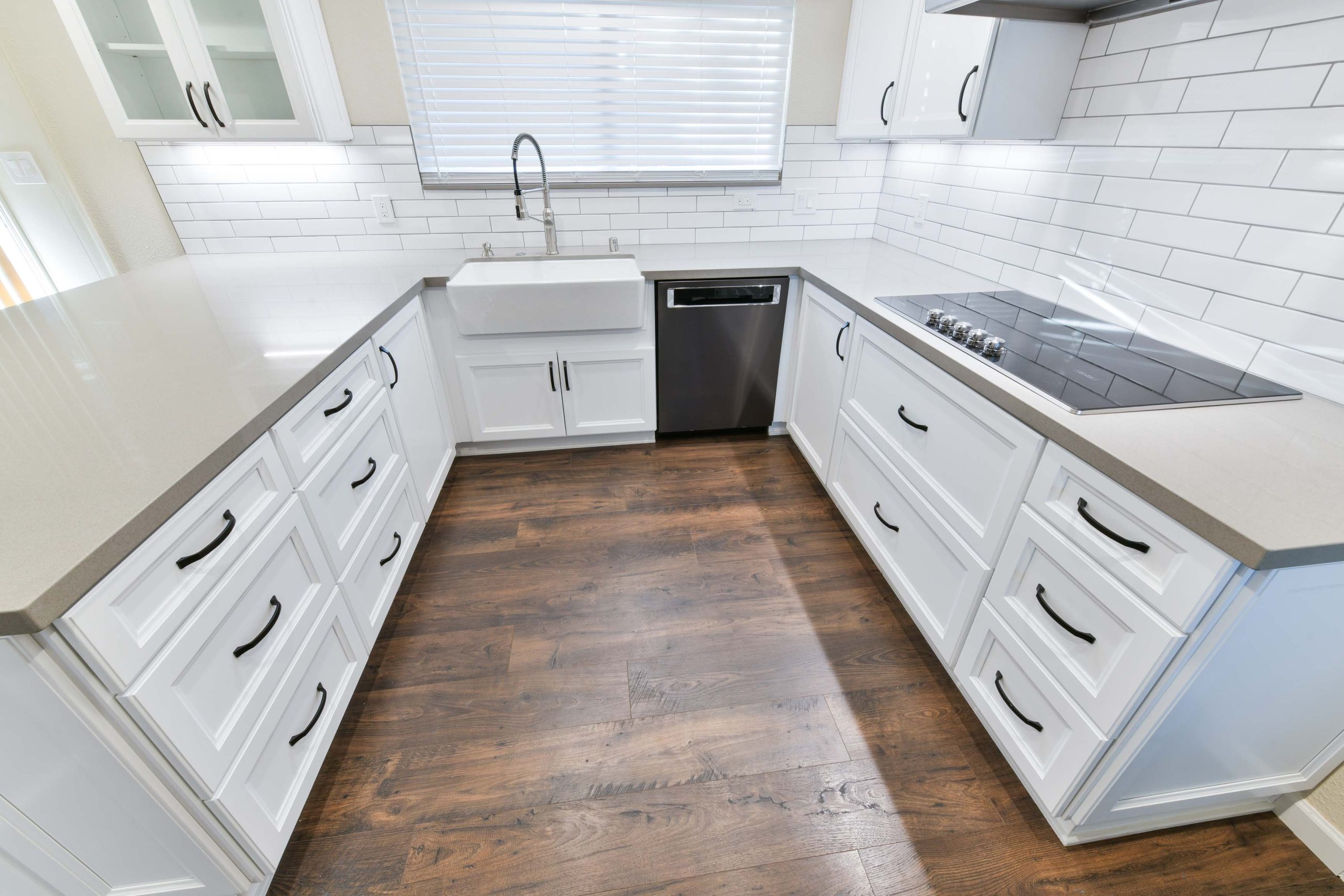 Built-In Stainless Steel Oven and Cooktop