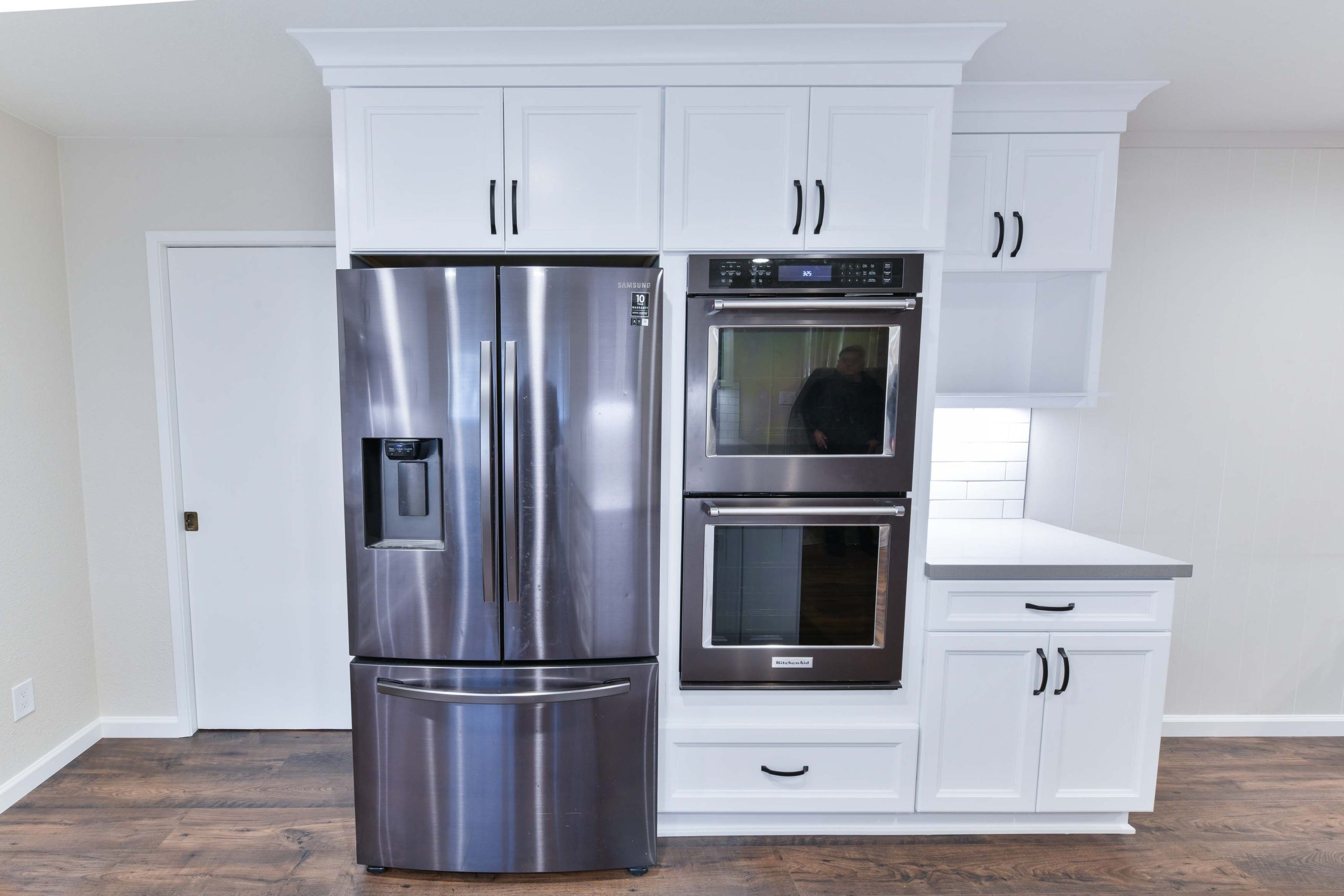 Kitchen Remodel with Full Stainless Appliance Package