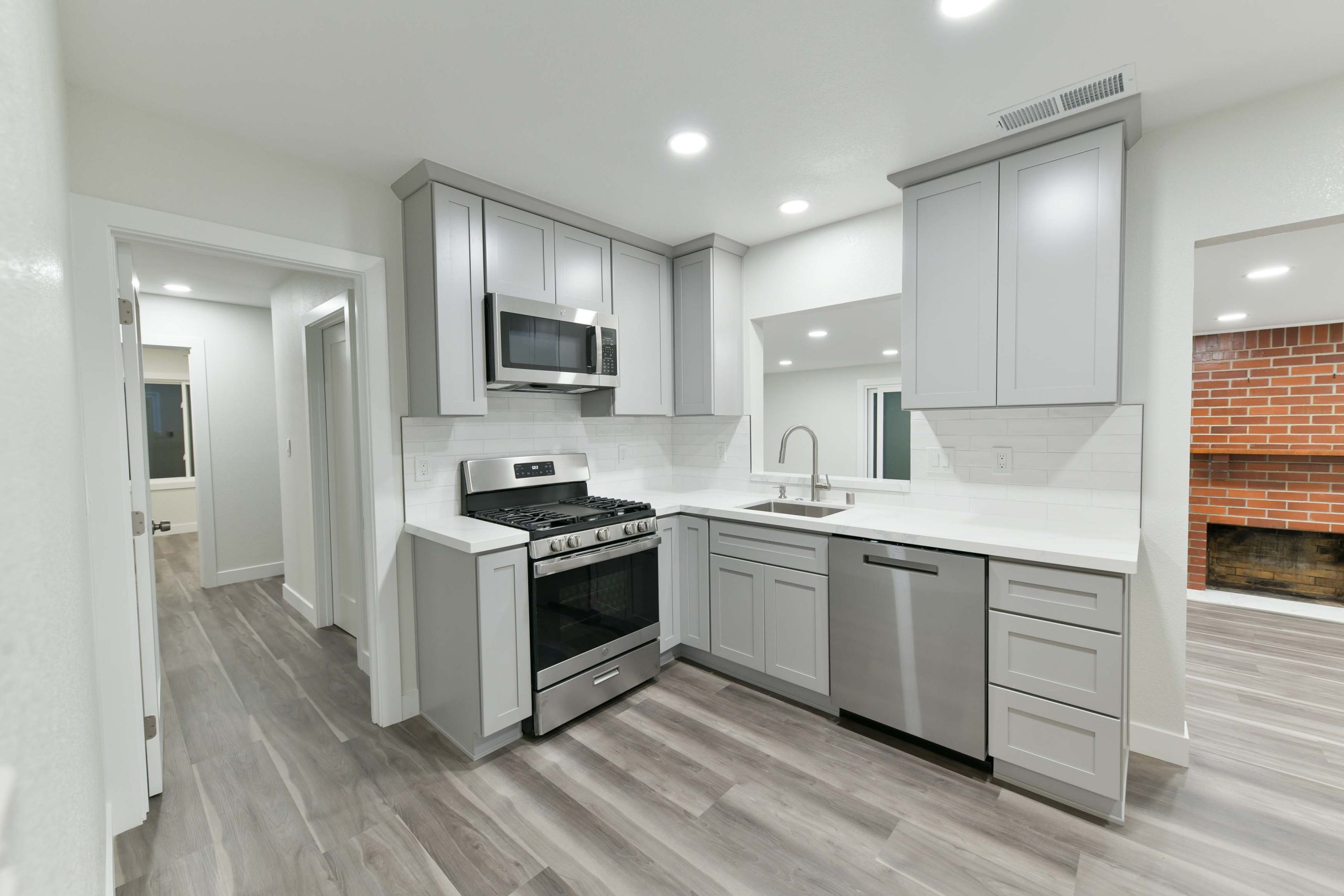 Contemporary Kitchen Remodel in Sacramento, CA by Luxehome Construction Inc. project photo