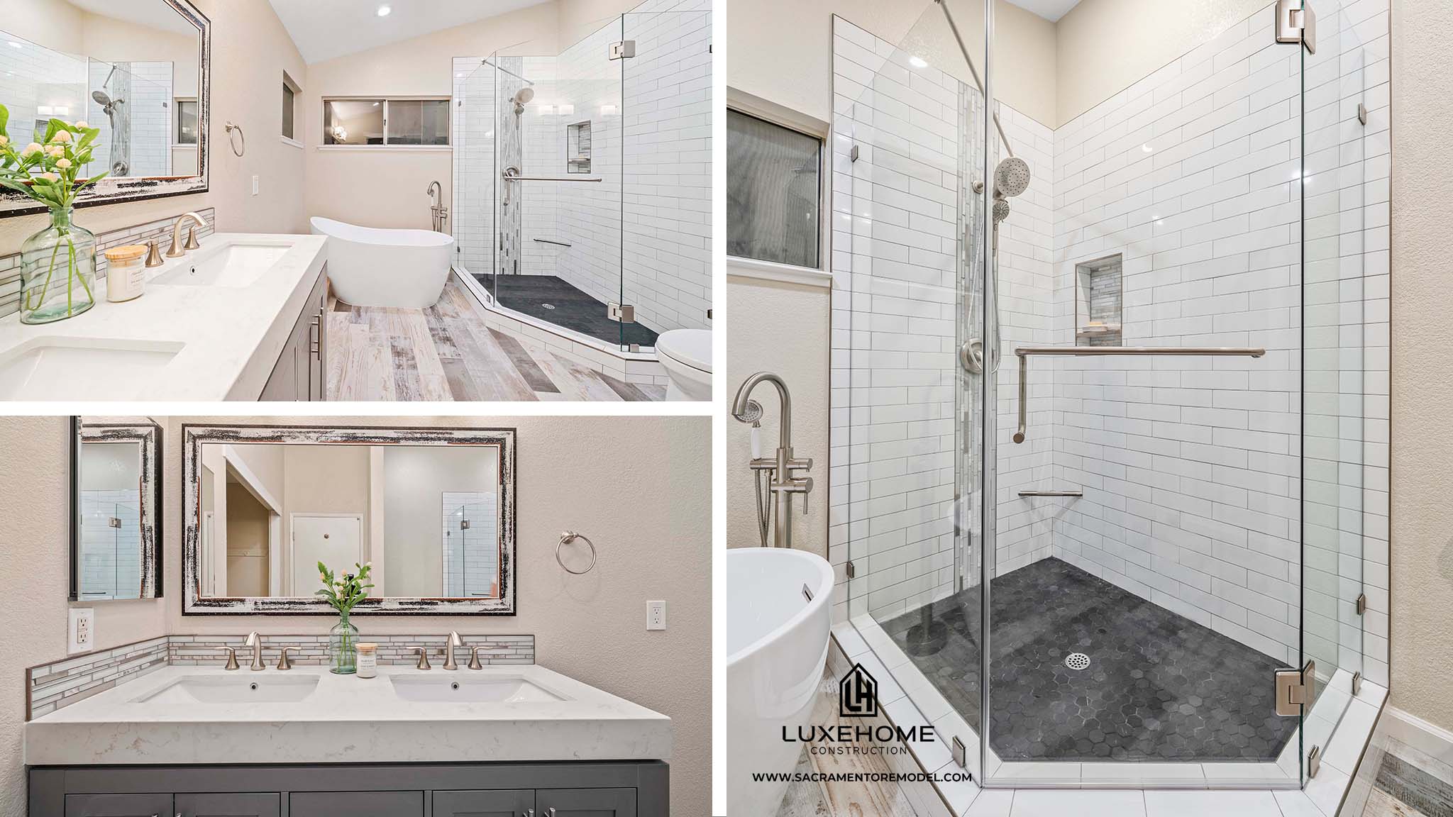 Roseville Master Bath Remodel Project | Photos & Details