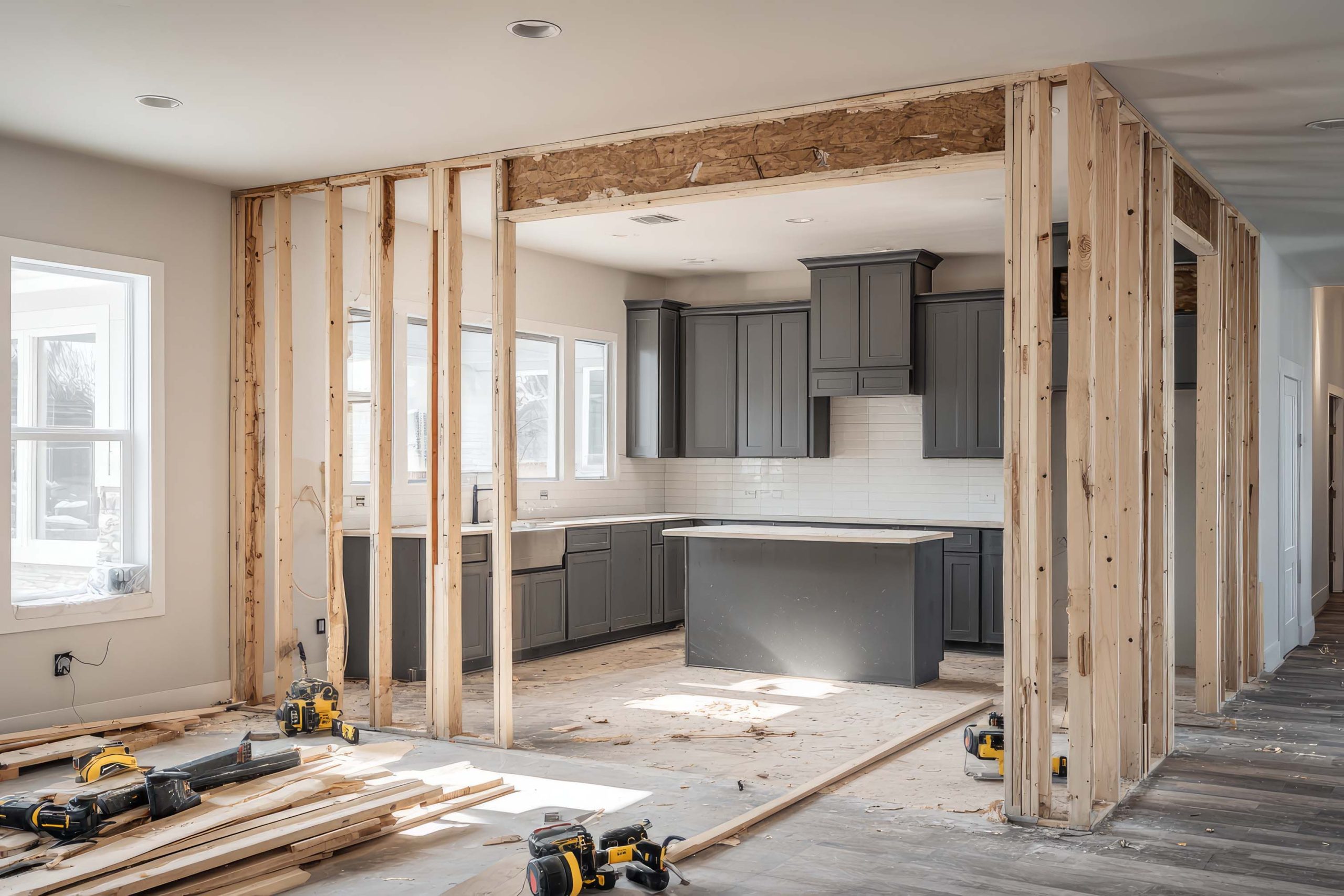 Can You Live at Home During a Kitchen Remodel?